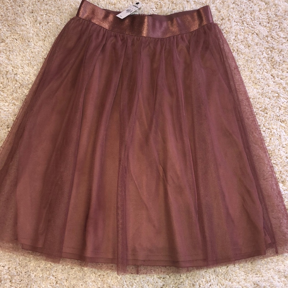 NEW Pink knee length skirt